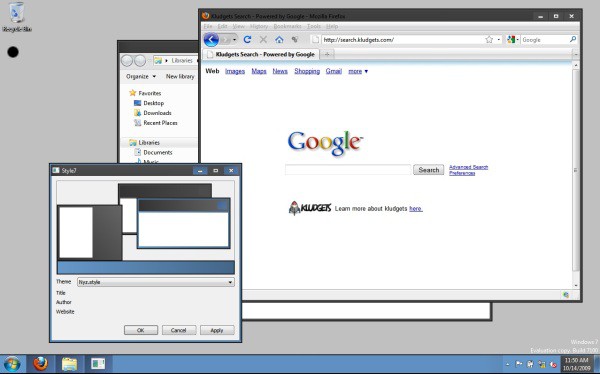Style 7 Windows 7 Theme Generator