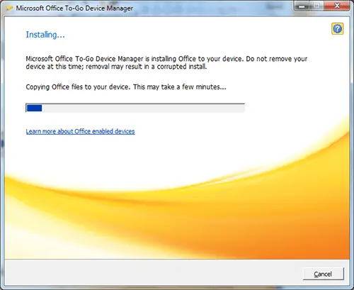 Installing Portable Office 2010