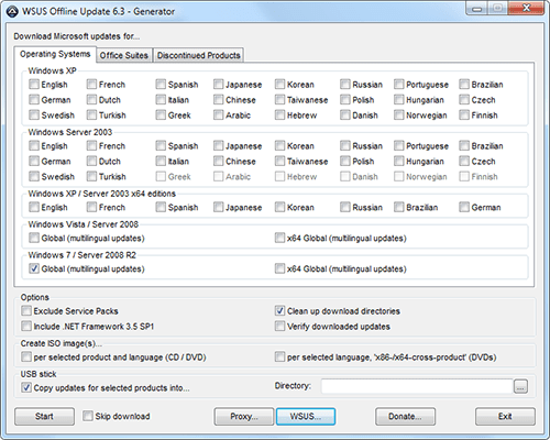 WSUS Offline Update