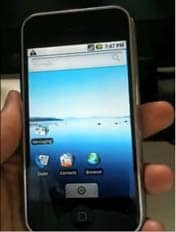 Android on iPhone 3G