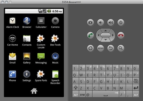 Android 2.2 Froyo Emulator for PC and Mac OS X6