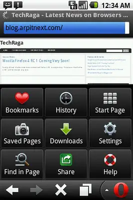Opera Mobile 11 for Android