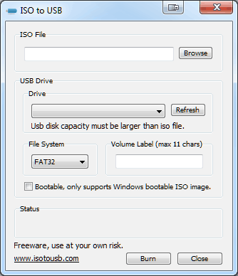 make a bootable usb from iso cmd