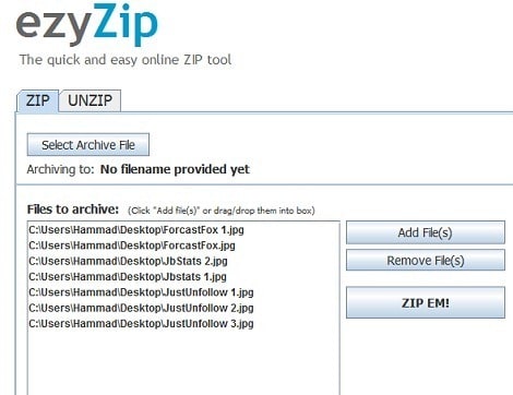 Ezyzip