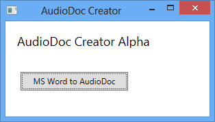 AudioDocs Creator