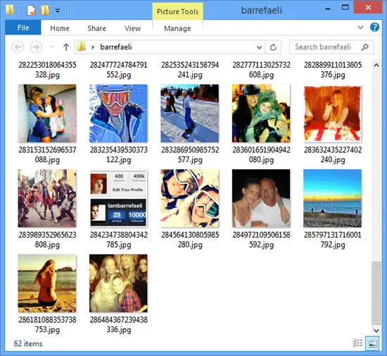 Downloaded Photos