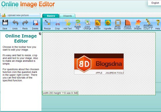 Online Image Editor 2