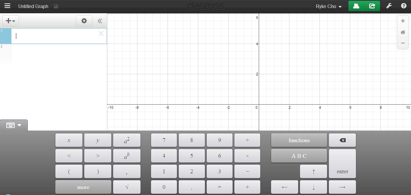 Desmos Graphing Calculator 1