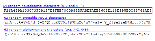 Password Generators 3 GRC’s Ultra High Security Password Generator