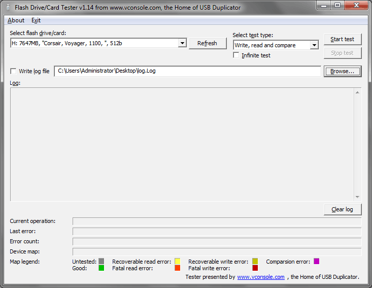 USB Flash Drive Tester 01