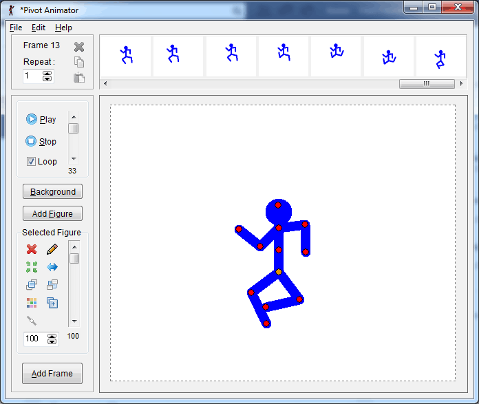 How to Make Stick Figure GIF Animations with 'Pivot Animator' [Windows]