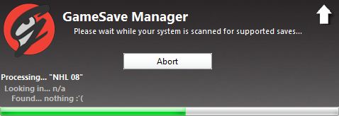 GameSave manager