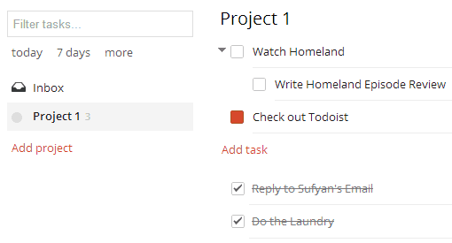 Todoist Chrome Extension 7