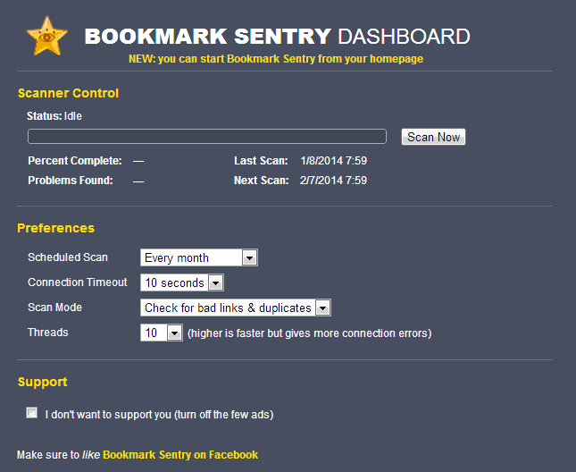 bookmark-sentary