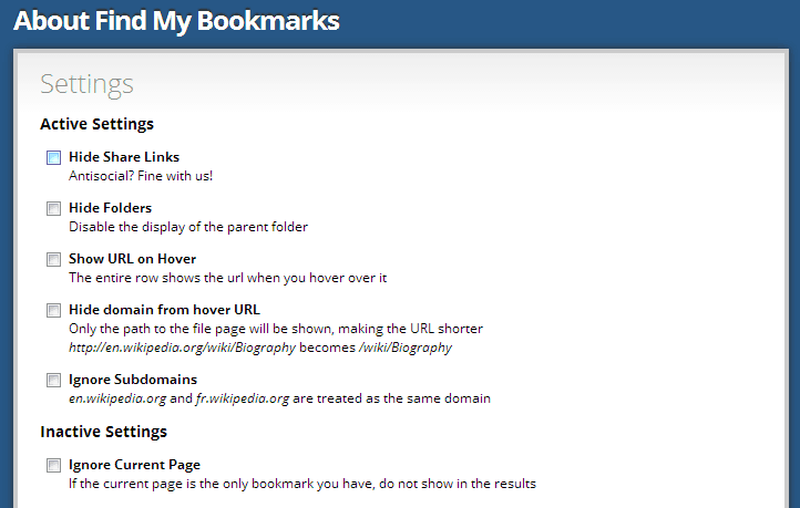 find my bookmarks