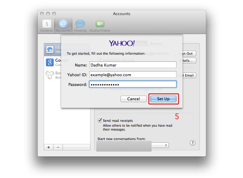 Jabber Account Setup On MAC