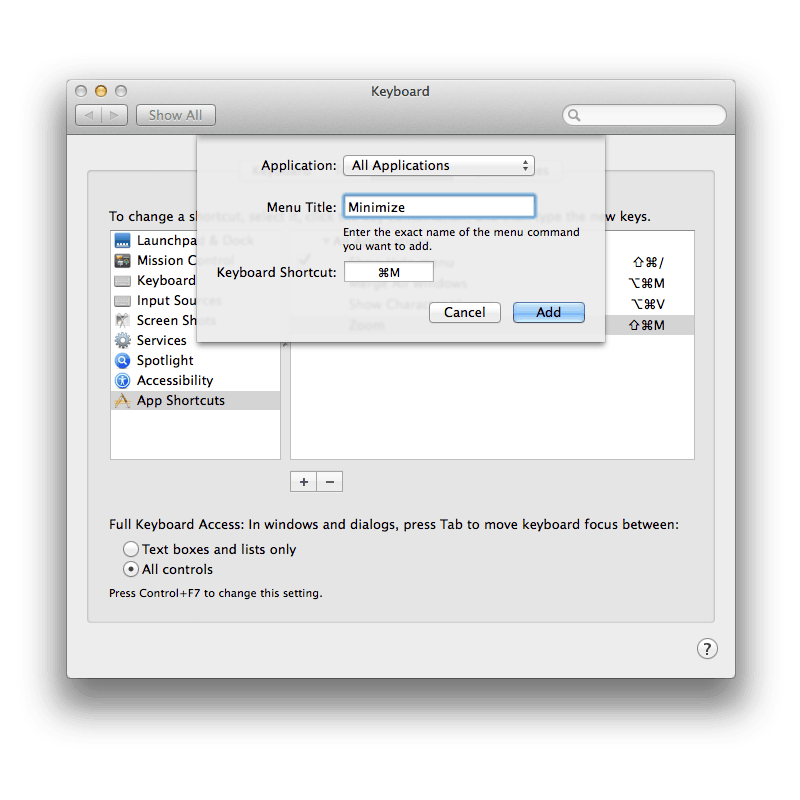 KB Shortcut For Minimize and Maximize Windows