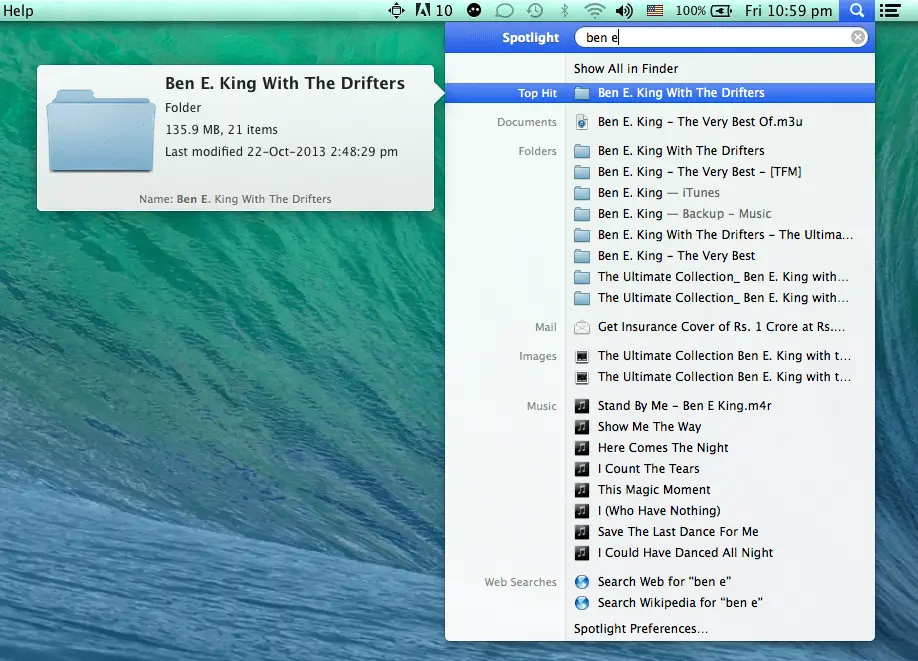 Enclosing Folder - MAC