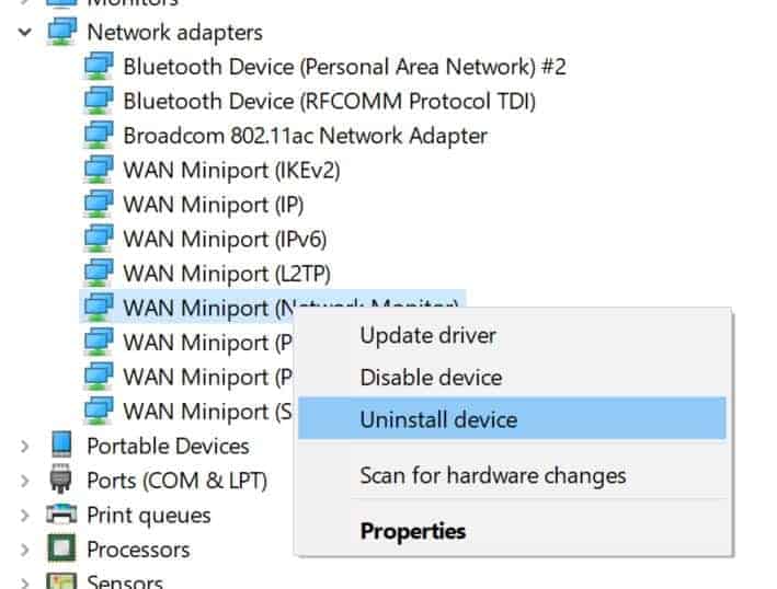 Ethernet doesn’t have valid IP configuration