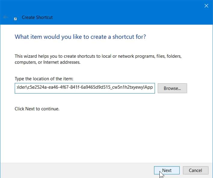 enable UWP file explorer on Windows 10