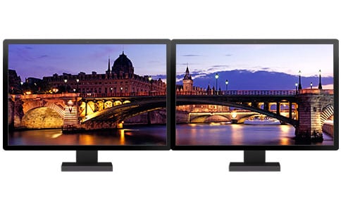 second monitor low resolution windows 10