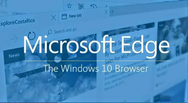 Microsoft Edge Windows 10 Browser