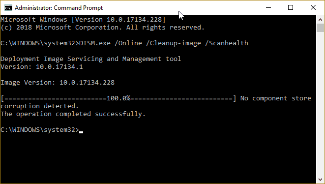 DISM Cleanup-Image