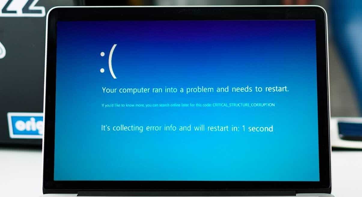 Fix CRITICAL_STRUCTURE_CORRUPTION BSOD on Windows 10