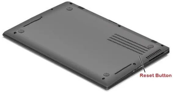 Lenovo Laptop Reset Switch