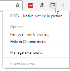 PiPPY Google Chrome Icon
