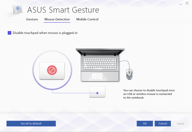 ASUS Smart Gesture