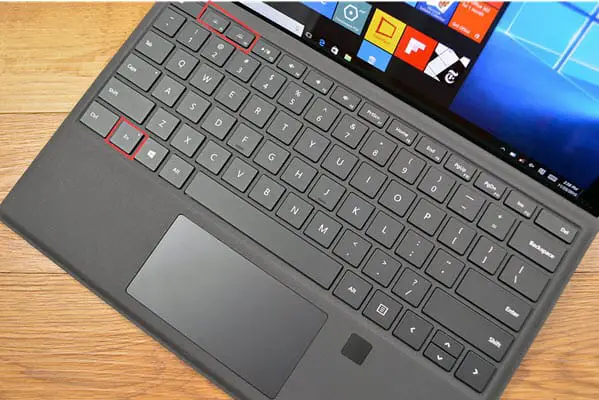 Microsoft Surface Pro Screen Brightness keys