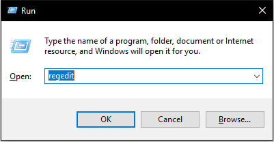 Windows 10 Regedit