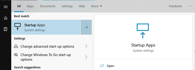 windows 10 change what programs run at startup