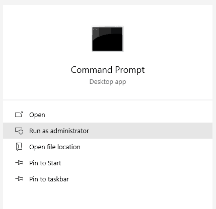 Windows Search Command Prompt