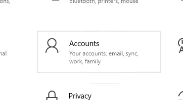 Windows 10 User Accounts