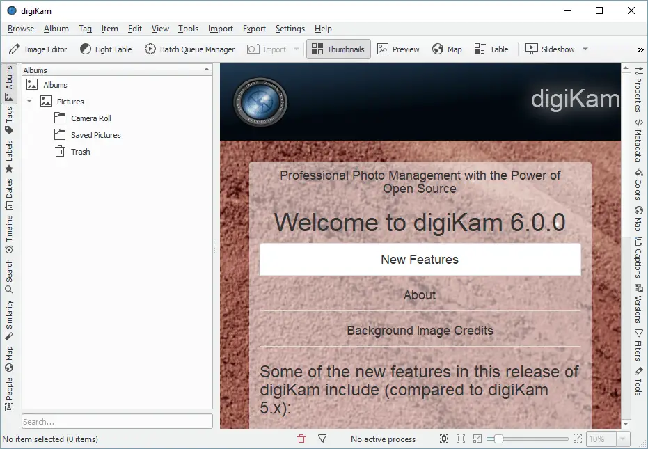 DigiKam For Windows 10