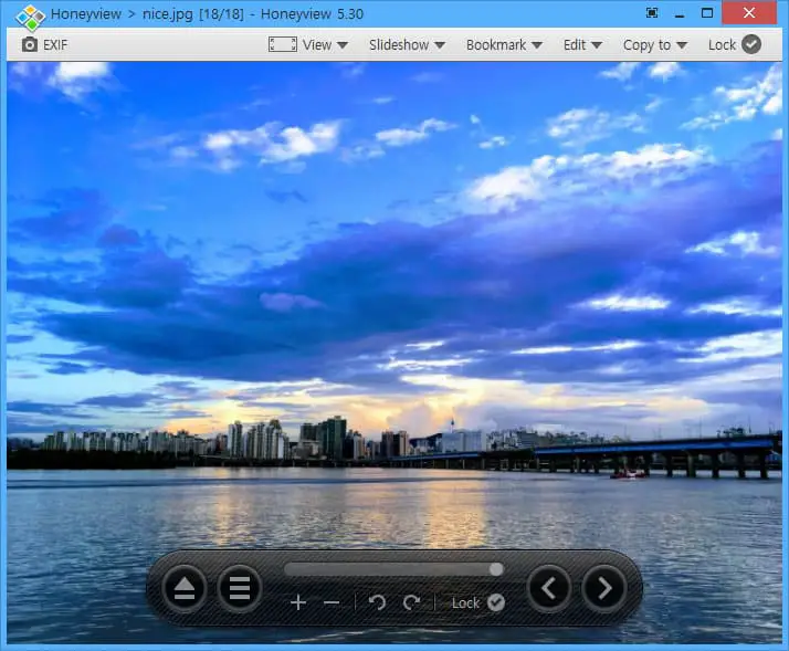 HoneyView Image Viewer for Windows 10