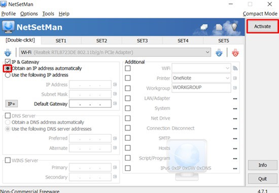 Netsetman DNS Benchmarking