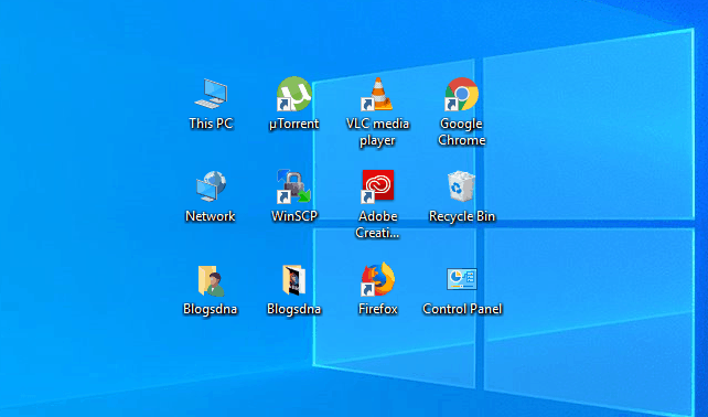 Restore Save Desktop Icons Layout