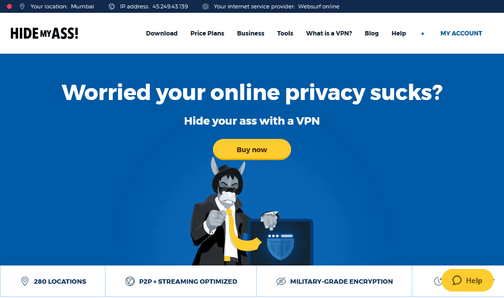 HMA VPN Service Unblock Websites with Hide My Ass