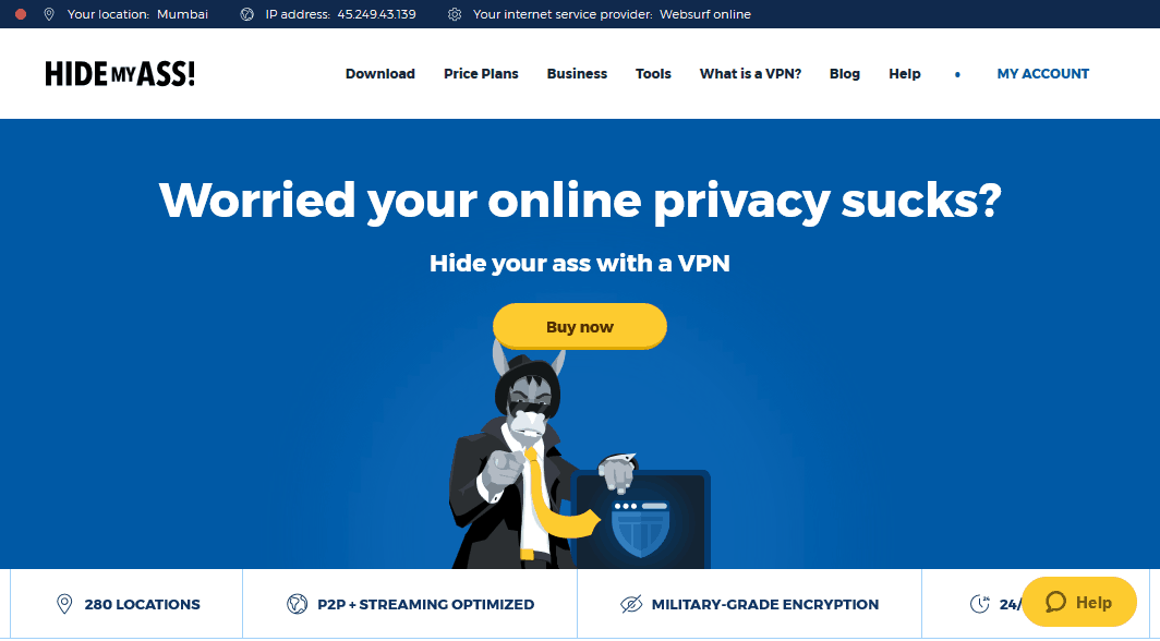 HMA VPN Service Unblock Websites with Hide My Ass