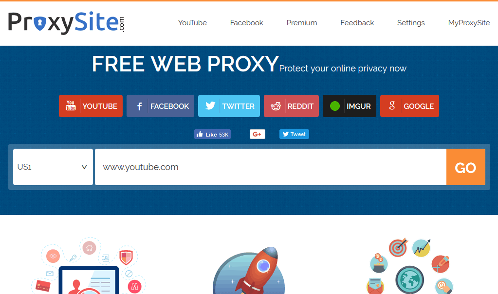 ProxySite com - Free Web Proxy Site