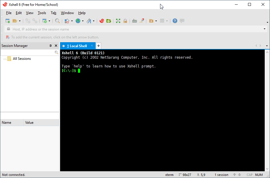 Xshell 6 (Free for Home_School)