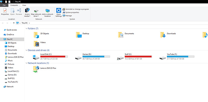 windows explorer