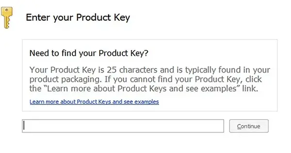 Enter Product Key Office