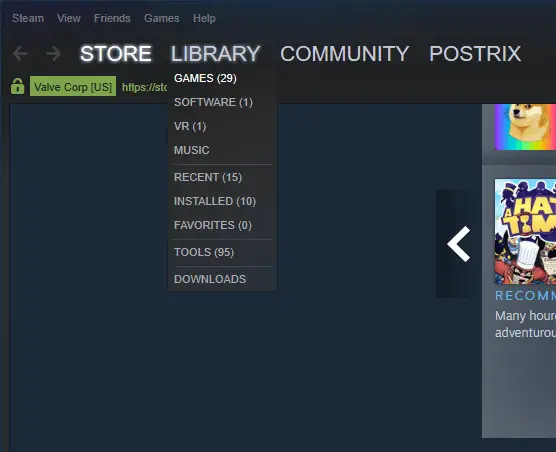 Open Steam Library