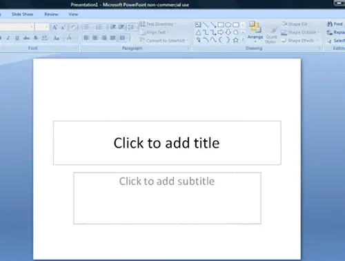 PowerPoint Presentation Interface