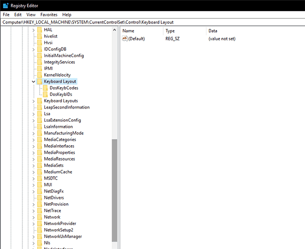 Keyboard Layout Registry Editor - Disable Windows Key