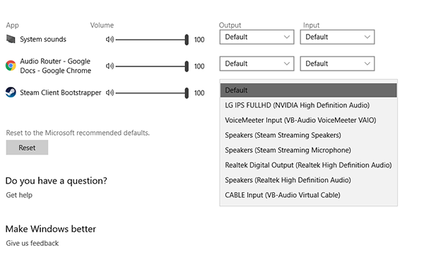 Output and Input devices